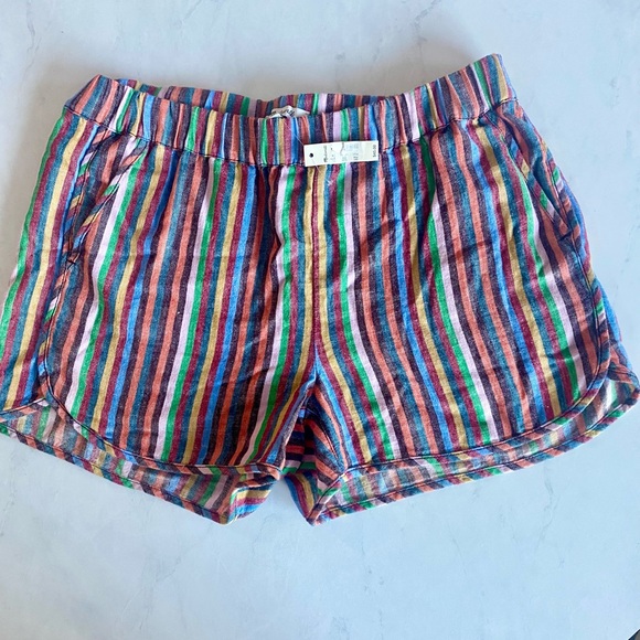 Madewell Pants - NWT Madewell Colorful Striped Shorts